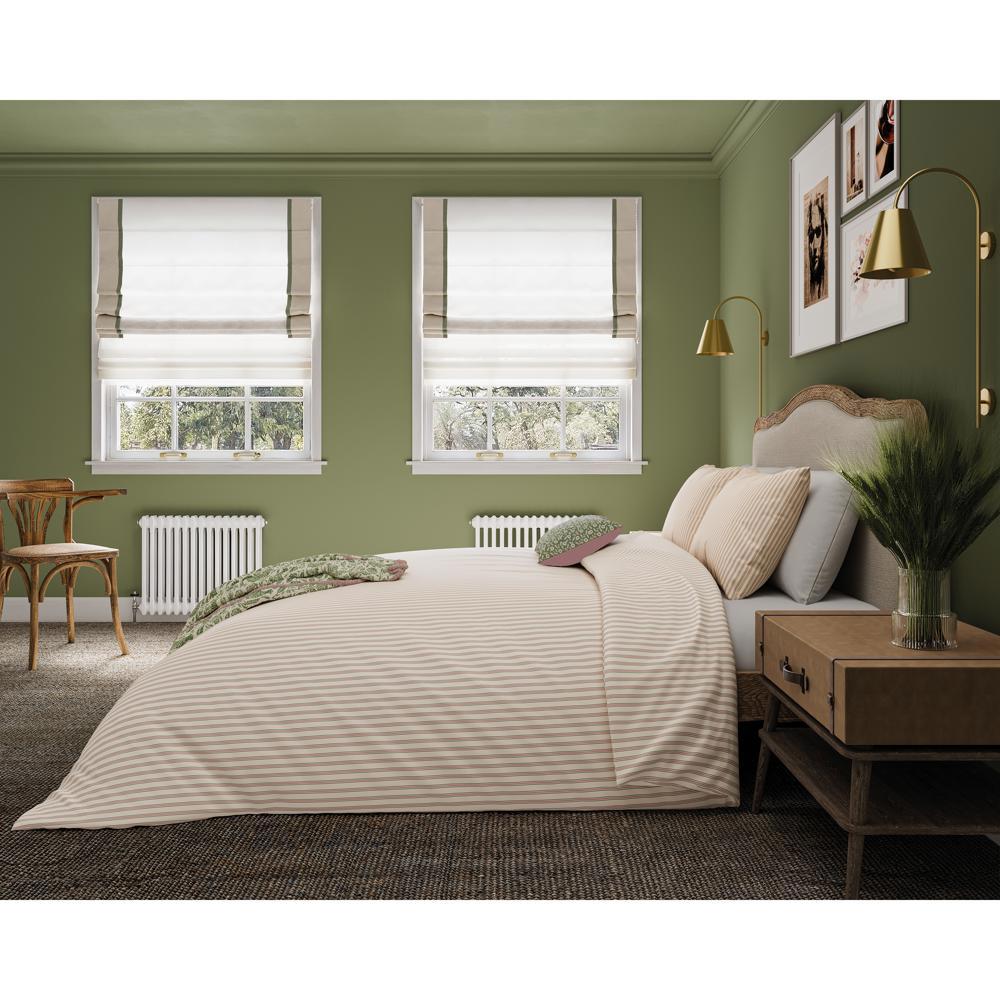 Helena Harvest Moon Ticking Stripe Duvet Set